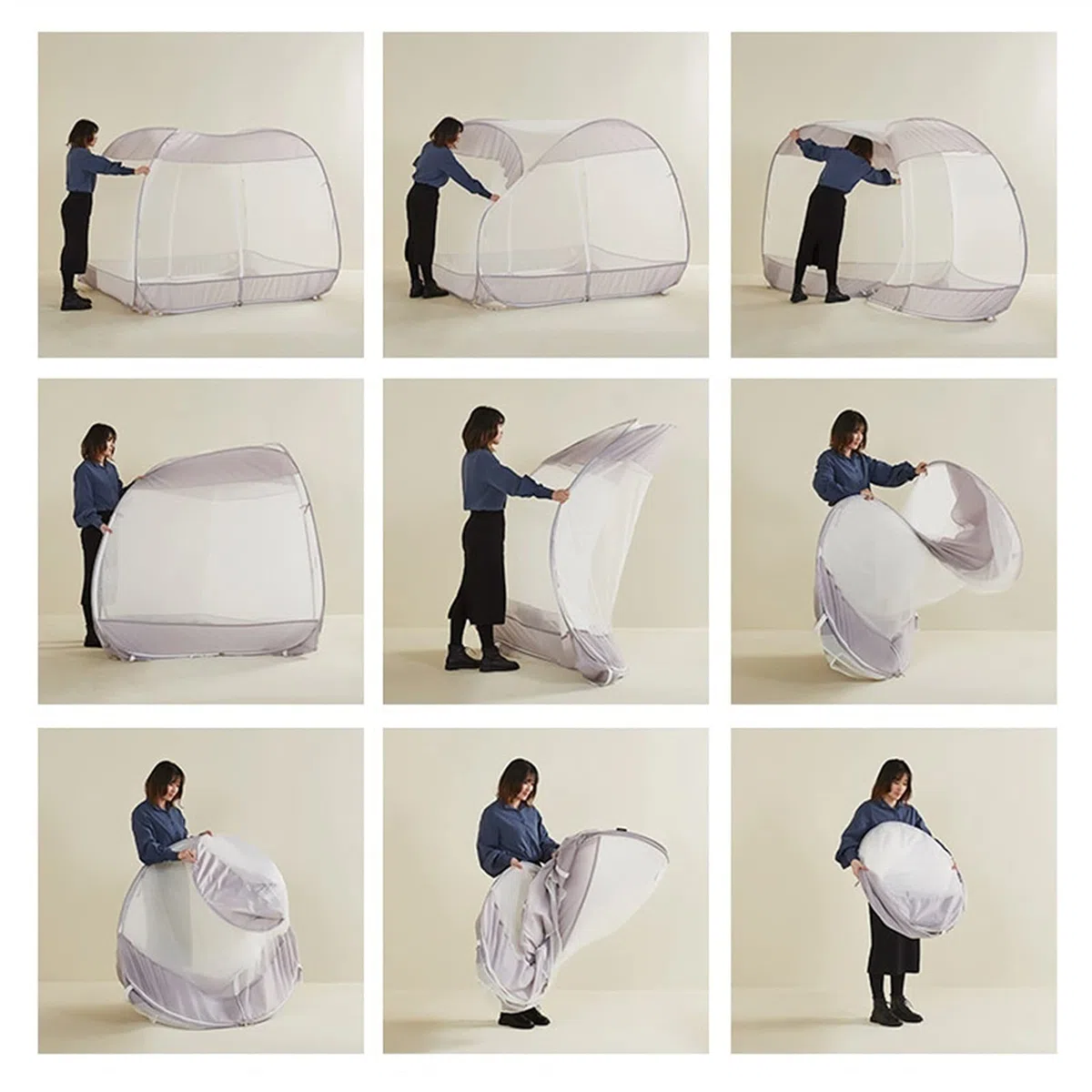 Zanzariera, zanzariera pieghevole, Zanzariera pop-up for letto singolo/letto matrimoniale, zanzariera da campeggio all'aperto, zanzariera for installazione domestica (Size : 1.5x1.95x1.7m)