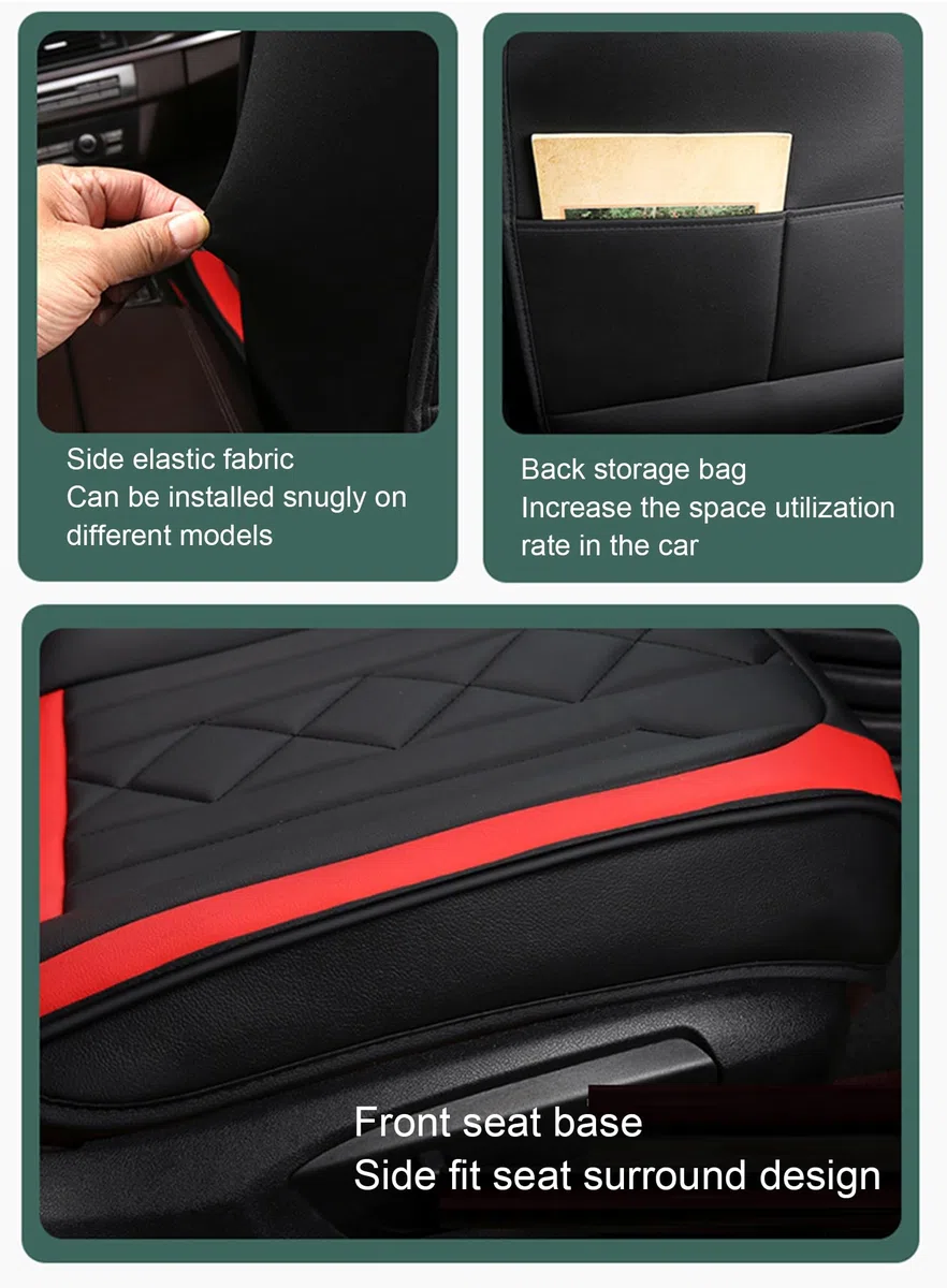 Coperchio Auto AUTOSIONE Set Completa di 5 SETTI per Il Copertura del CASTERE Auto in Coperto di ASSEGGIA POROSE della per LA POROSE COPERSO con Il COPERCO di Sedile,B