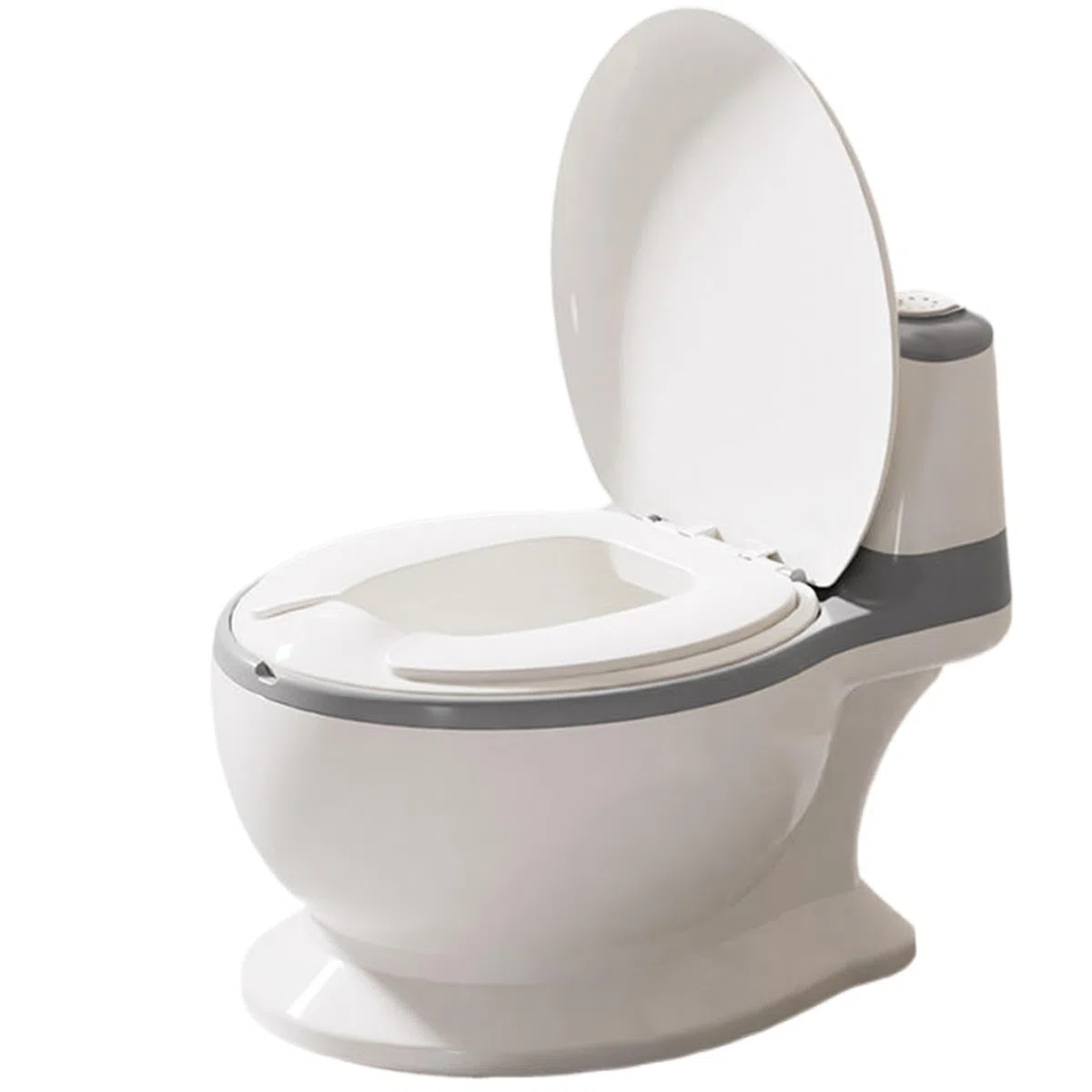 Sedile del bagno per bambini, vasino per bambini, bagno ad allenamento vasino, vasino di addestramento PP con sussulto suscio di sedile in pvc cuscino a prova di lavaggio ridotto di allenamento
