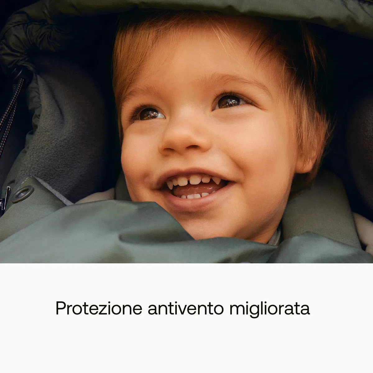 Bugaboo Thermolite Performance Sacco a Pelo da Passeggino o Carrozzina | Inserto Rimovibile, Protezione Scarpe, Cerniere Impermeabili, Imbottitura Calda - Forest Green