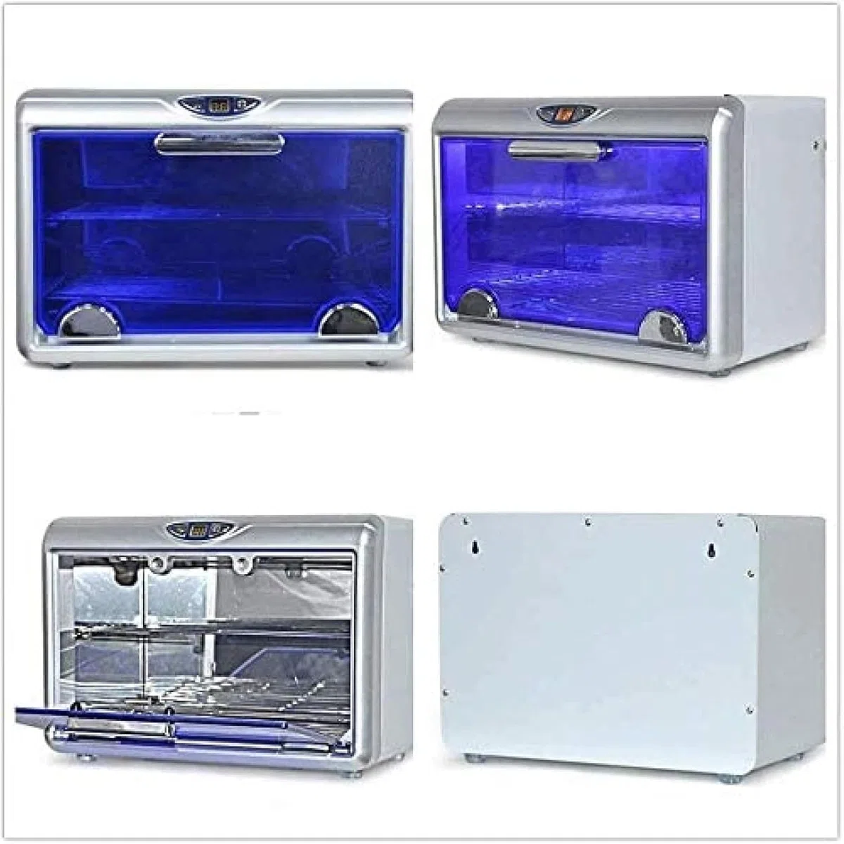 Sterilizzatore UV Box Piccolo Sterilizzatore UV Dispositivo di Disinfezione A Luce Ultravioletta Armadio Disinfettante da Tavolo Professionale per Spa di Bellezza